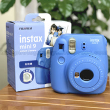 Genuine Fuji Fujifilm Instax Mini 9 Instant Camera, Five Colors, Accepts Fujifilm instax Mini Instant Film