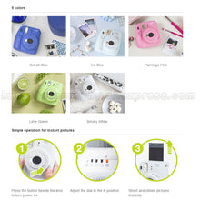 Genuine Fuji Fujifilm Instax Mini 9 Instant Camera, Five Colors, Accepts Fujifilm instax Mini Instant Film